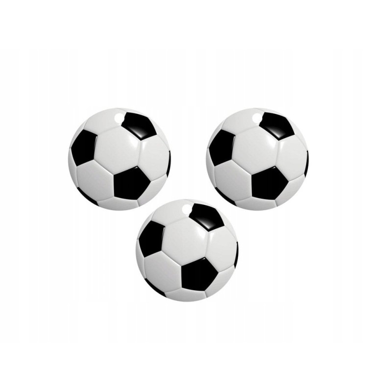 Zawieszki na butelki Piłka Nożna football