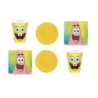 Serwetki urodzinowe Spongebob Patryk Rozgwiazda