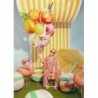 Balon foliowy Flaming, 65x67 cm, koralowy