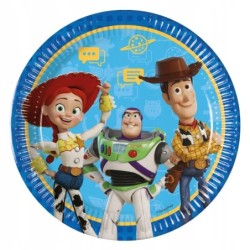 Zestaw Talerzyki + Kubeczki papierowe Toy Story