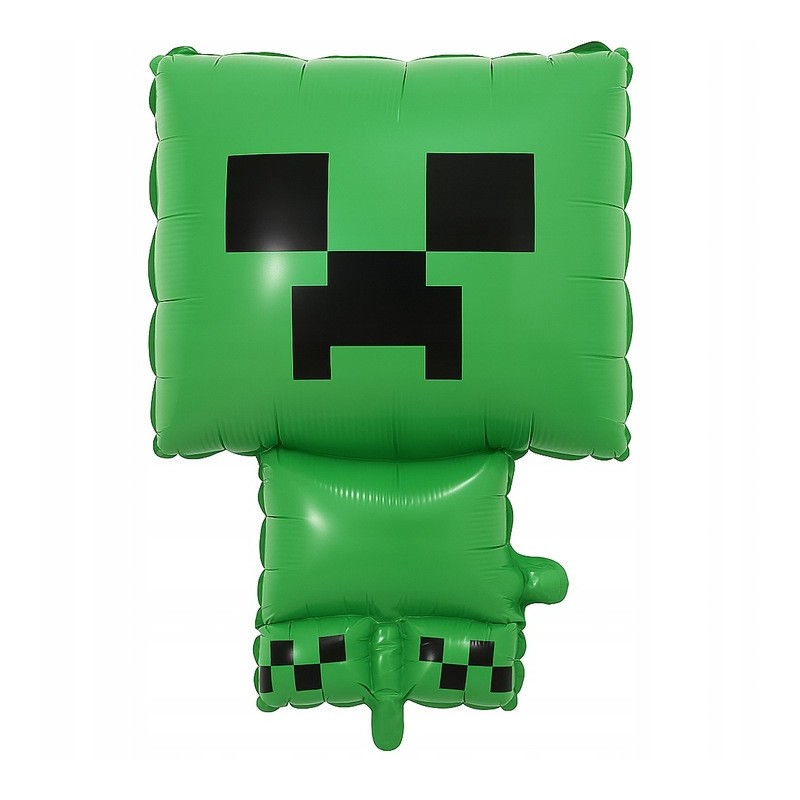 Balon foliowy Creeper Minecraft Piksele