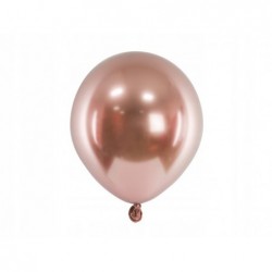Balony Glossy 12 cm, różowe...