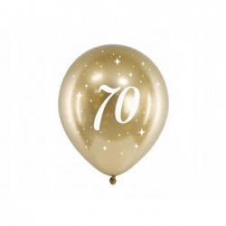 Balony glossy 70 urodziny...