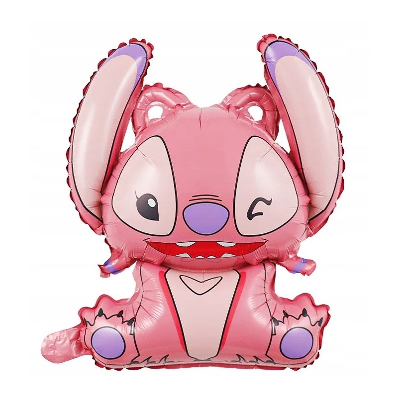 Balon Foliowy Stitch różowy (49cm*52cm)