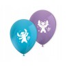 Balony gumowe Stitch & Angel Disney, 8 szt.
