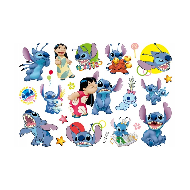 Tatuaże dla Dzieci Lilo & Stitch (1 szt) CG382 Angel