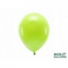 Balony Eco 26cm zielone jabłuszko 10 EKOLOGICZNE
