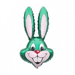 Balon foliowy 14" FX Rabbit Królik zielony
