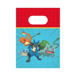 Torebki prezentowe Pokemon, 6 szt