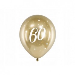 Balony glossy 60 urodziny...