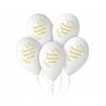 Balony Premium Pierwsza Komunia Św. kłosy 5 szt