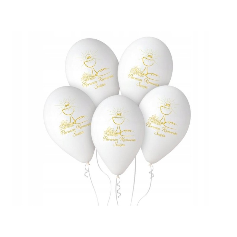 Balony Premium Hel Pierwsza Komunia Św. kielich