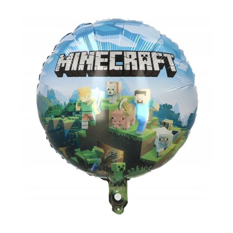Balon foliowy Piksele. Minecraft 18" (45cm.) _3619_