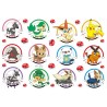 Tatuaże dla Dzieci Pokemon, Pikachu (1 szt)